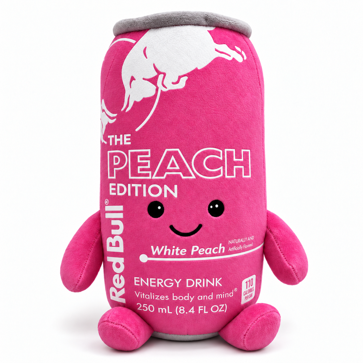 Peluche canette rose