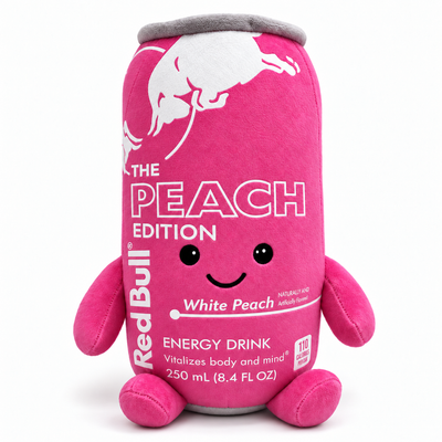 Peluche canette rose